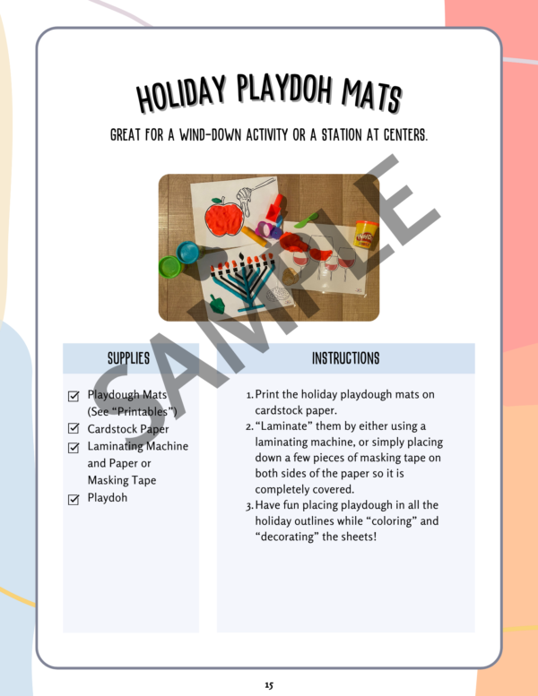 Week Eight: Jewish Holidays - Image 2