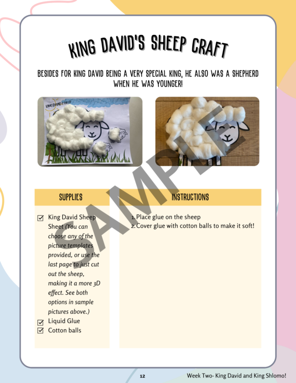 Week Two: Jewish Kings, King David and King Shlomo - Image 2